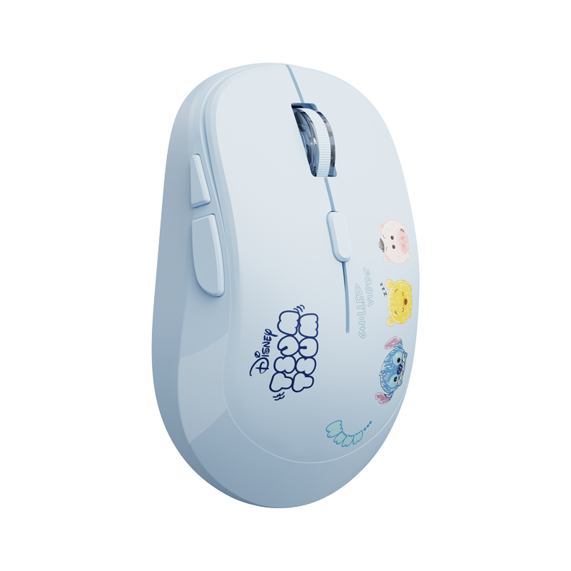 Disney Qs-ms01 Dual-Mode Mouse (Wireless /Bluetooth) Stitch 