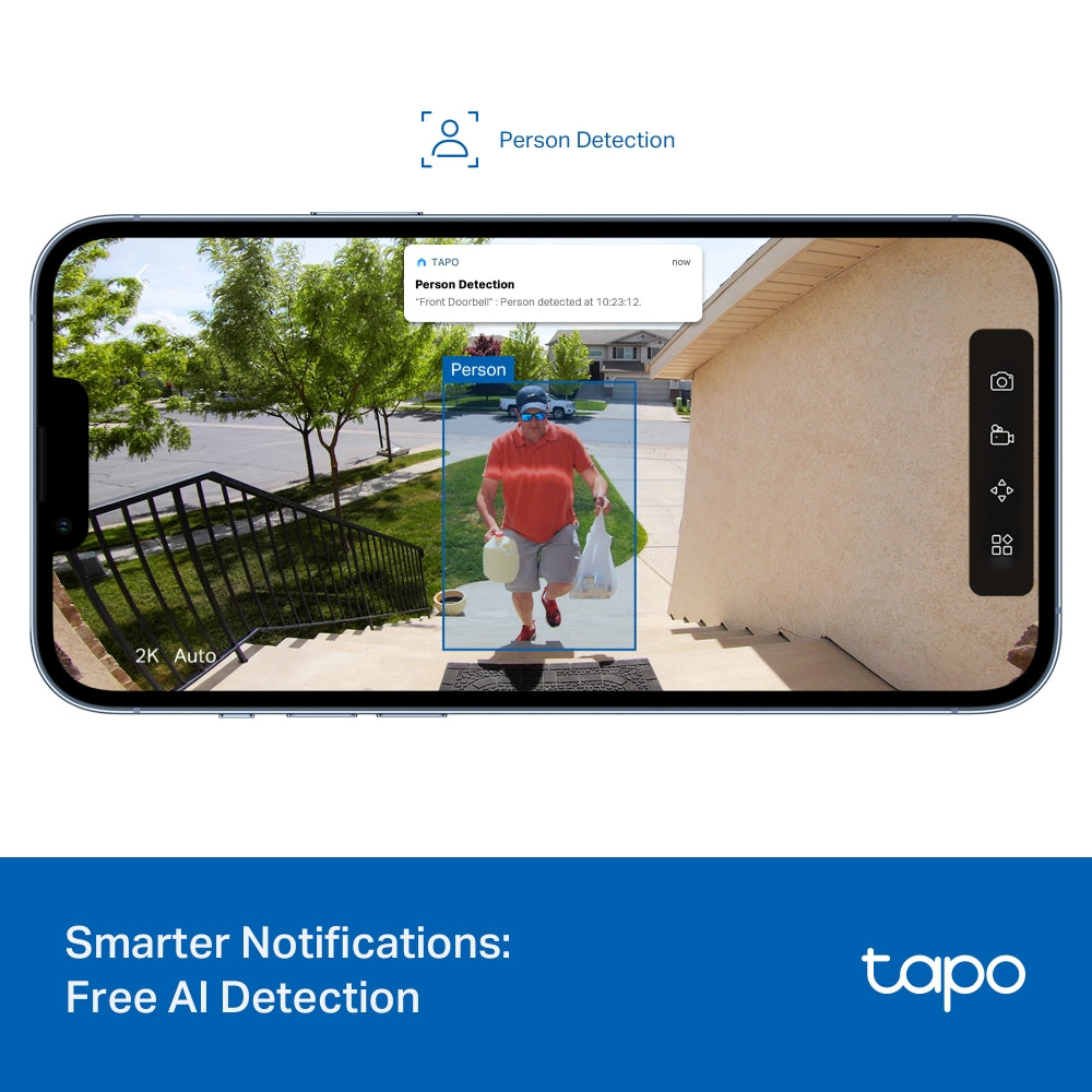 TP-Link Tapo D205 Smart Video Doorbell Mini