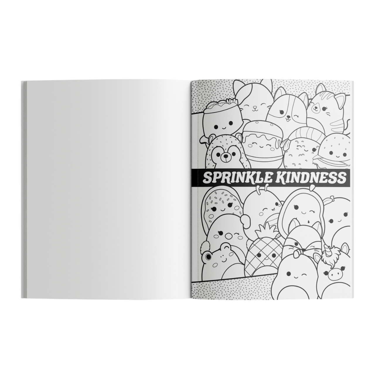 Kaleidoscope Squishmallows Colouring Book Oh So Sweet