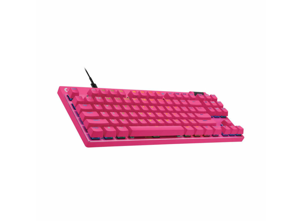 Logitech G Pro X TKL Rapid Keyboard Analog Switches - Pink