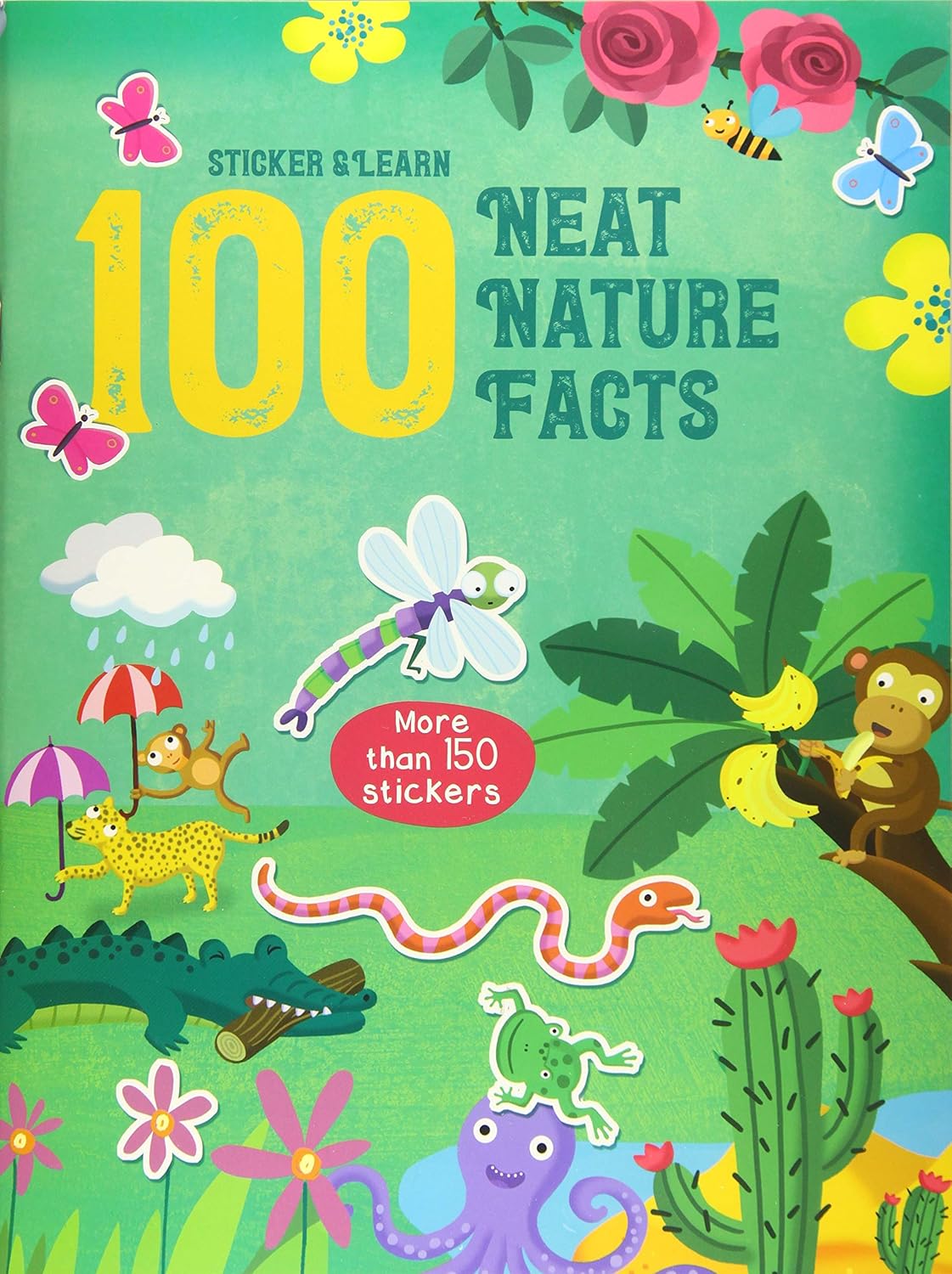 Sticker & Learn 100 Nature