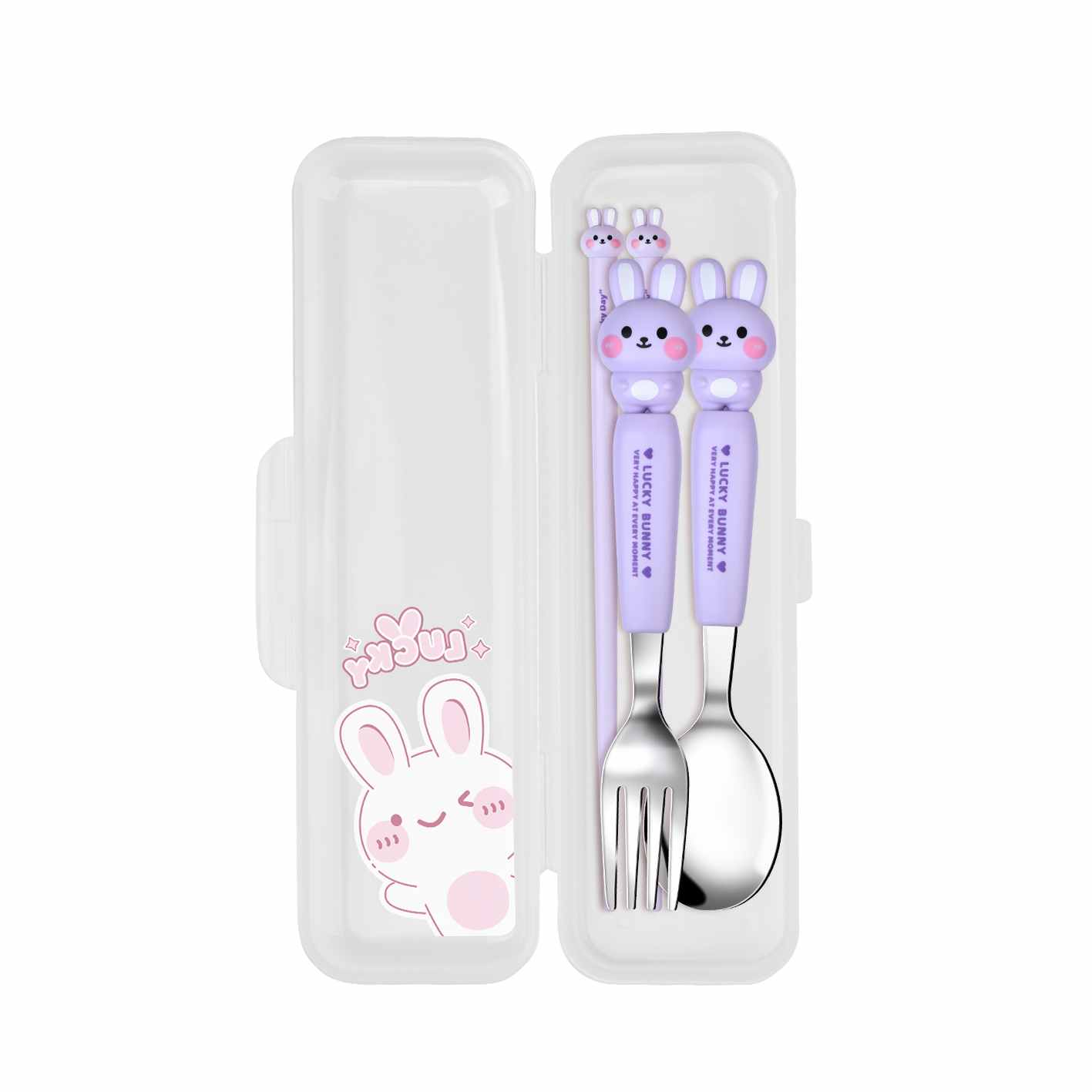 3IN1 CUTLERY SET RABBIT DCS2067CSK