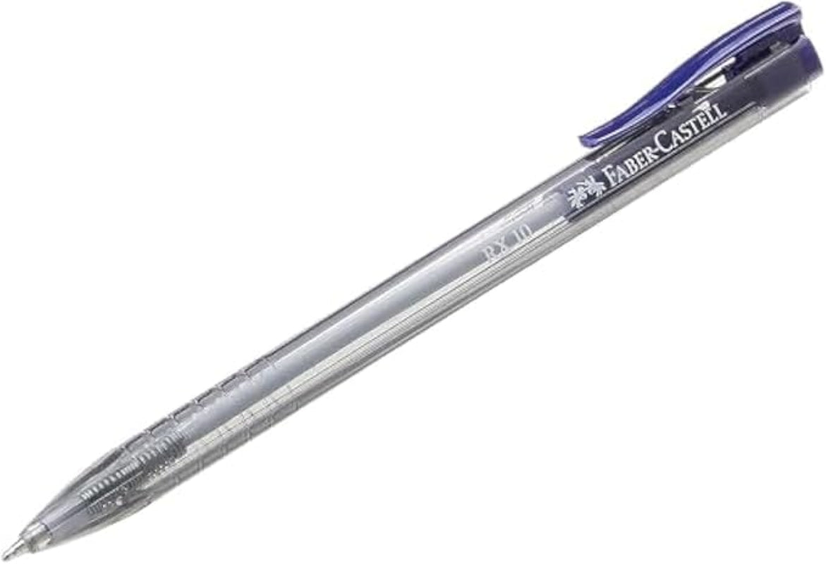 Faber-Castell RX10 Ball Pen 1.0mm Tip, Blue-545551