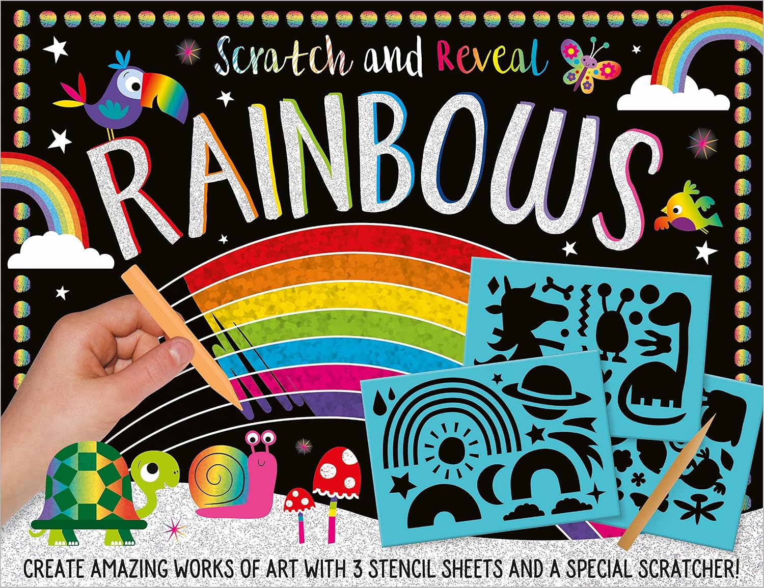 Scratch And Reveal Rainbow (Hardcover)