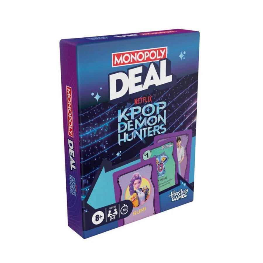 HASBRO MONOPOLY DEAL KPOP DEMON HUNTERS