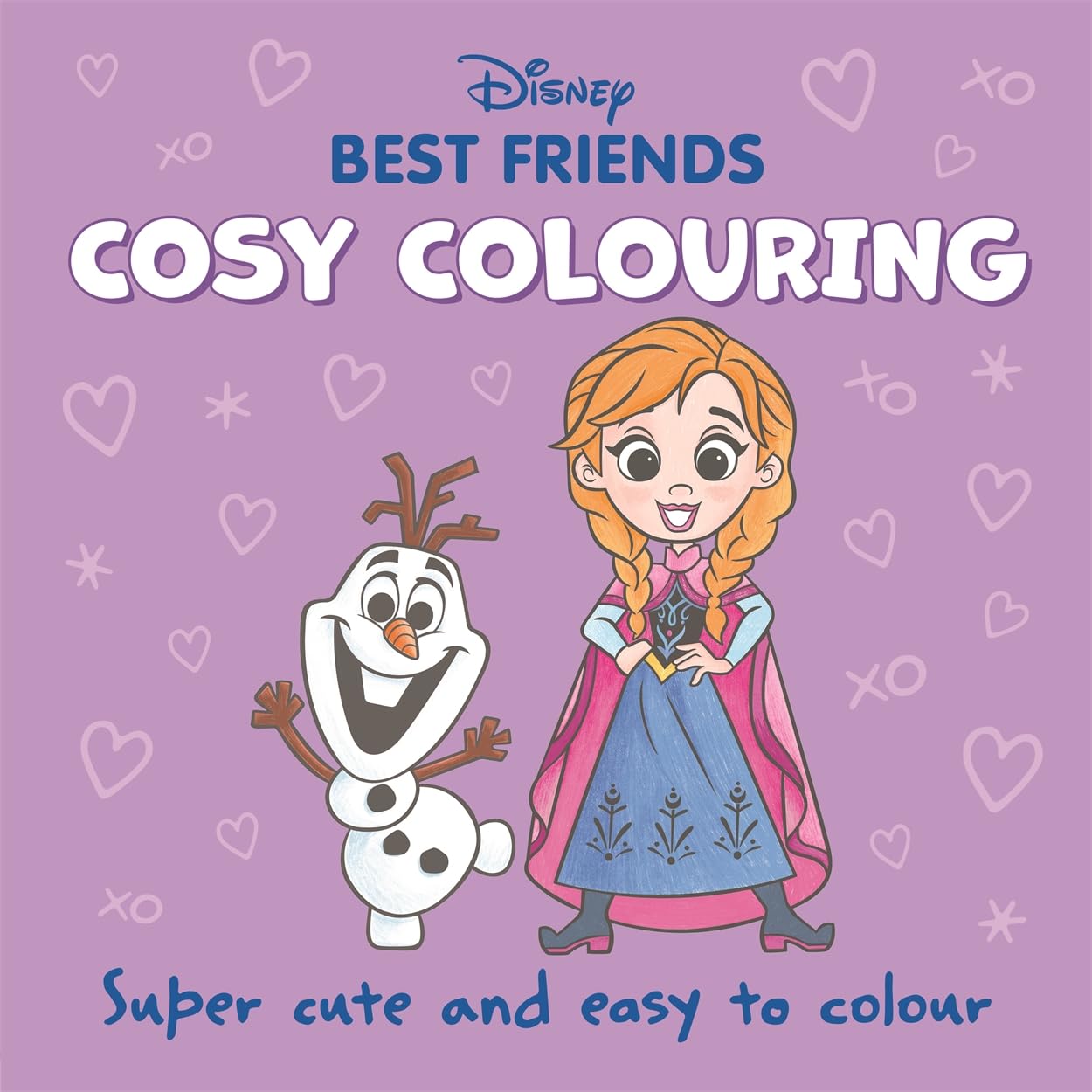 Disney Best Friends: Cosy Colouring (Paperback)
