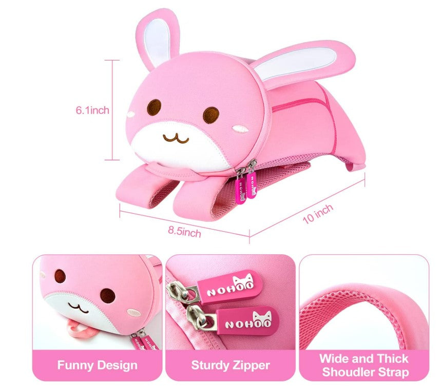 KIDS WAIST BAG PINK RABBIT