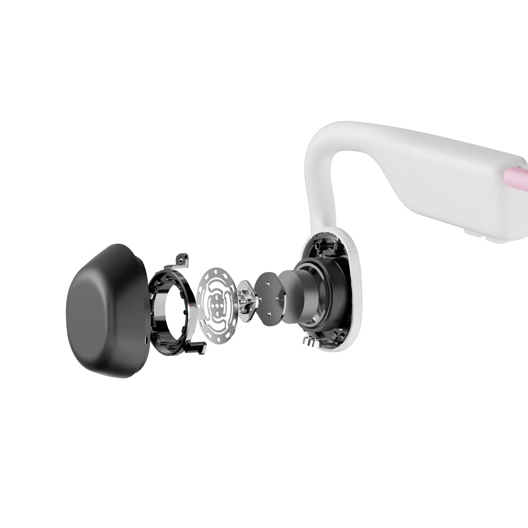 Shokz OpenMove Bone Conduction Headphones Pink
