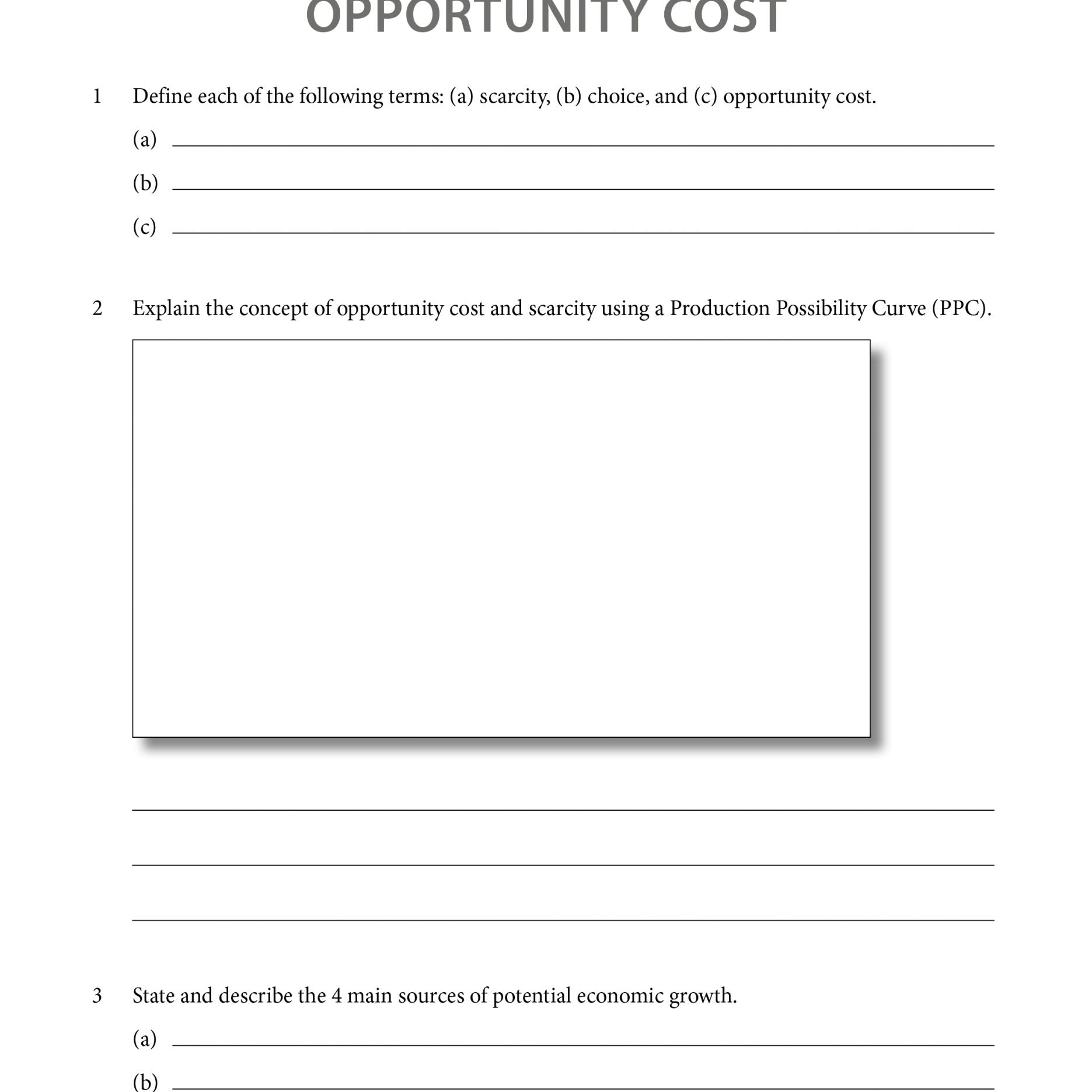 AL Economics Tutorial Workbook