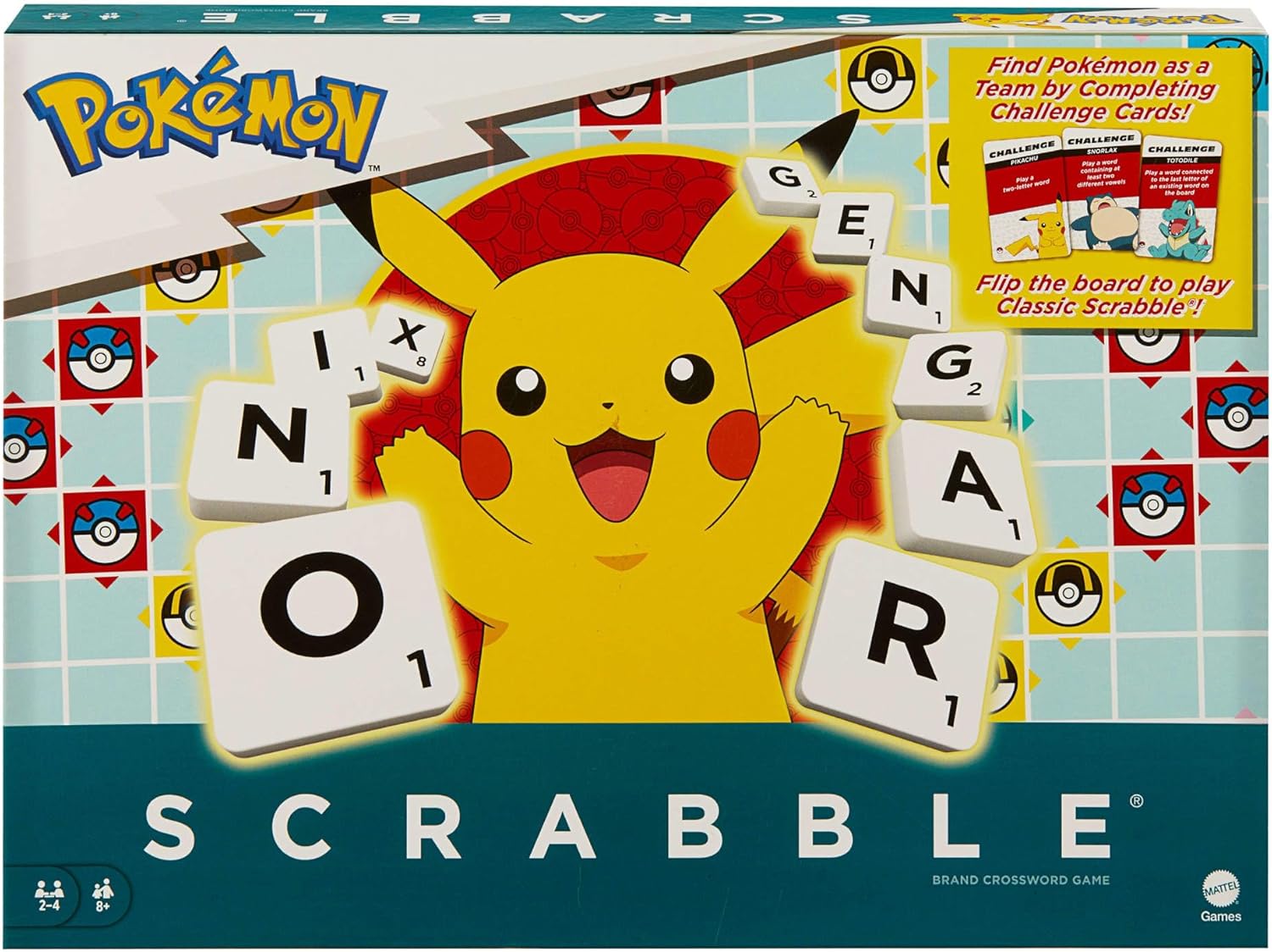 MATTEL SCRABBLE POKEMON