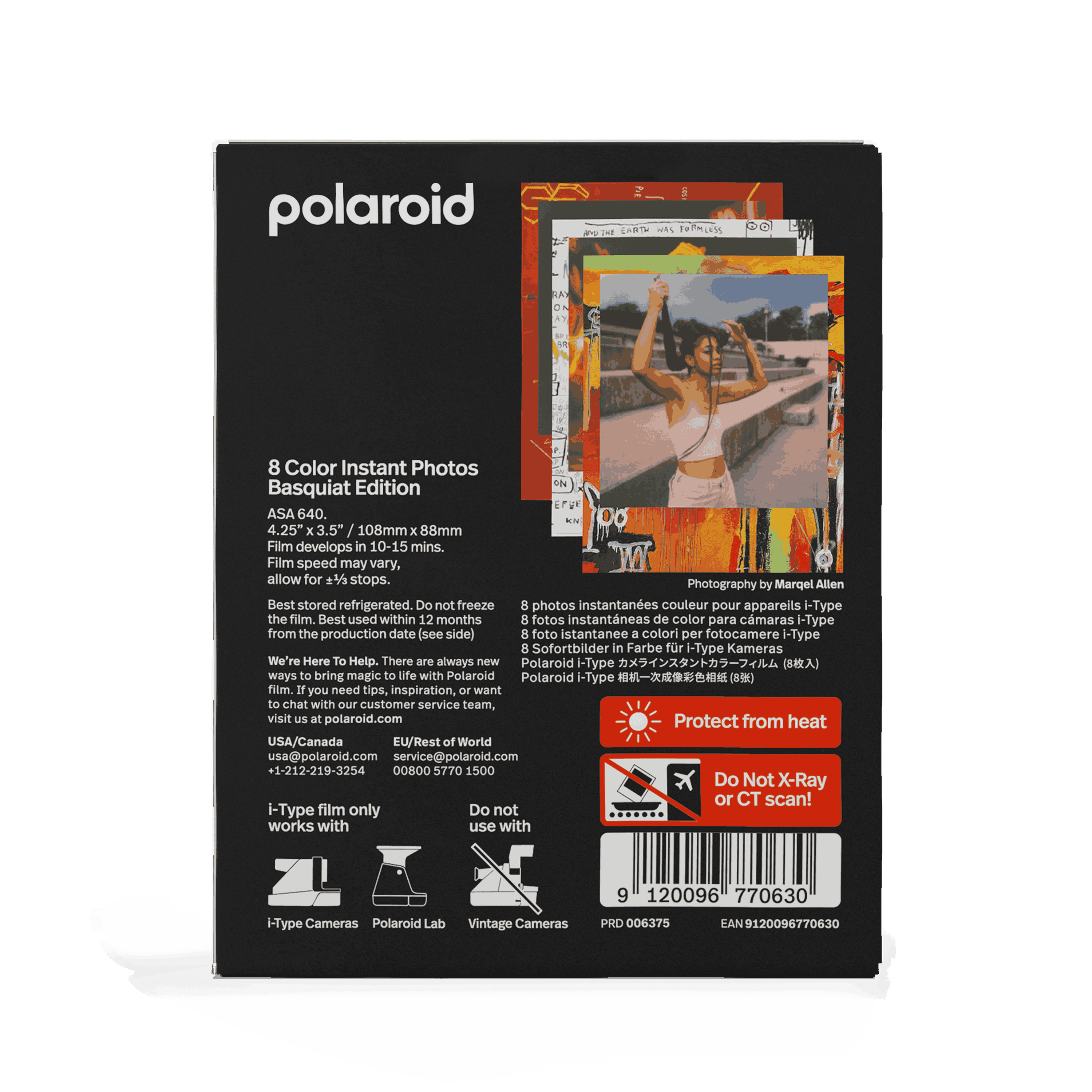Polaroid Color i-Type Film – Basquiat Edition