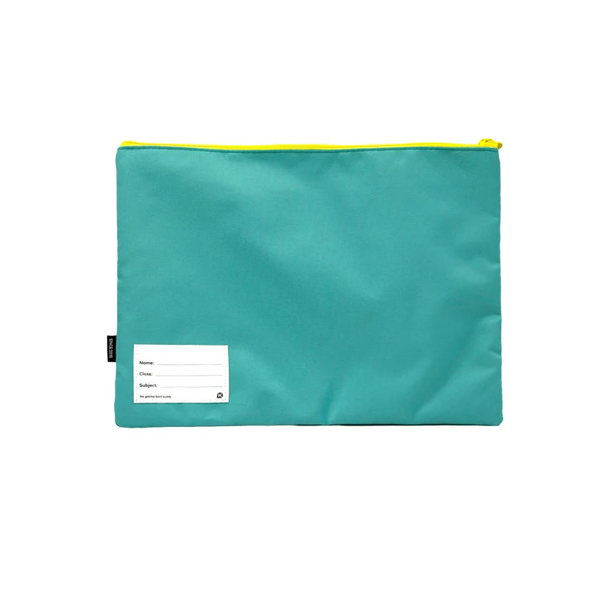 KAGS WHPH SERIES F4 ZIPPER BAG TEAL