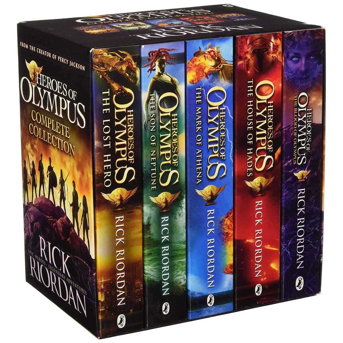 Heroes Of Olympus: 5 Book Collection