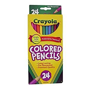 Crayola Colored Pencils 24's 684024