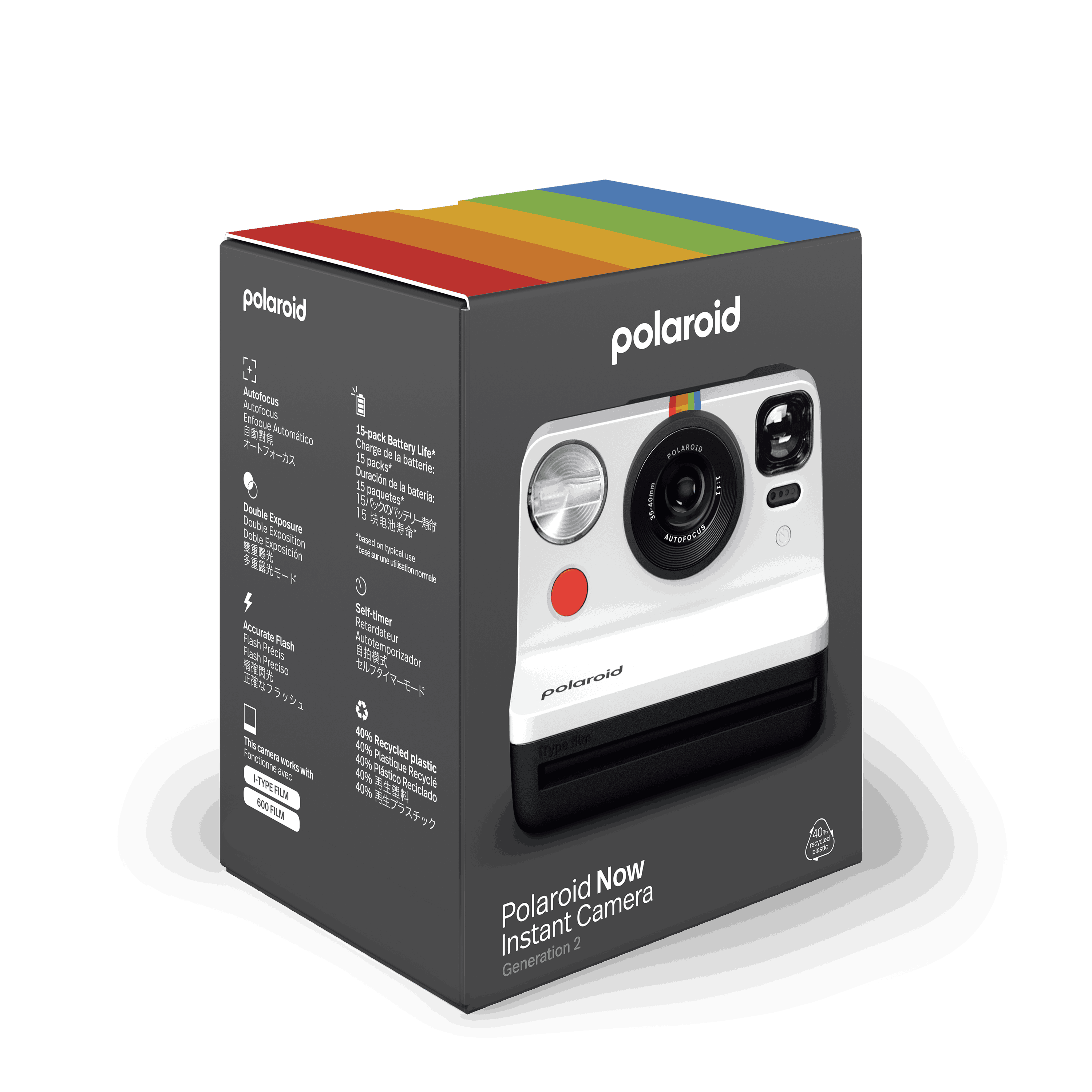 Polaroid Now Gen 2 - Black & White