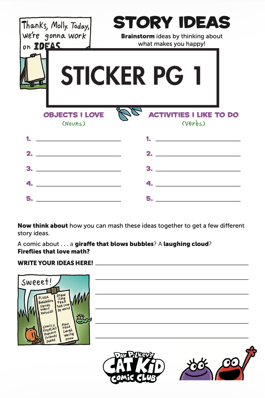 Free Gift - Manga Flip Comic Creator Booklet