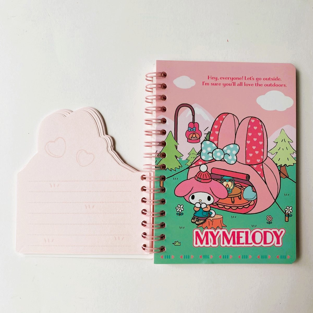 SANRIO A6 SPIRAL NOTEBOOK (MY MELODY) MXLYXQ03-MM