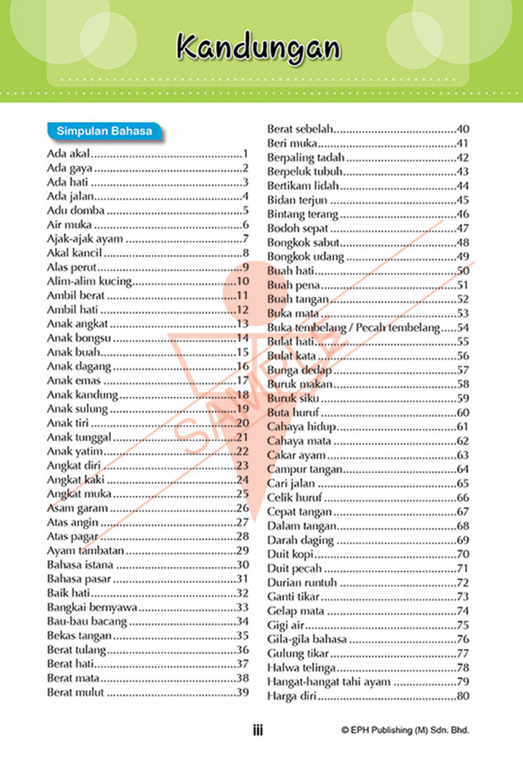 Jom Belajar Peribahasa Sekolah Rendah