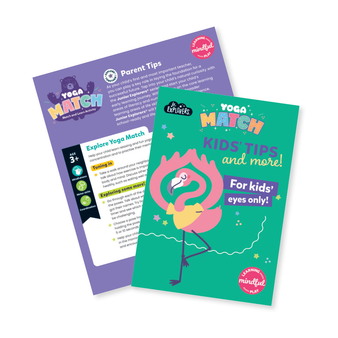 HINKLER JR EXPLORERS YOGA MATCH MATCH & LEARN ACTIVITY