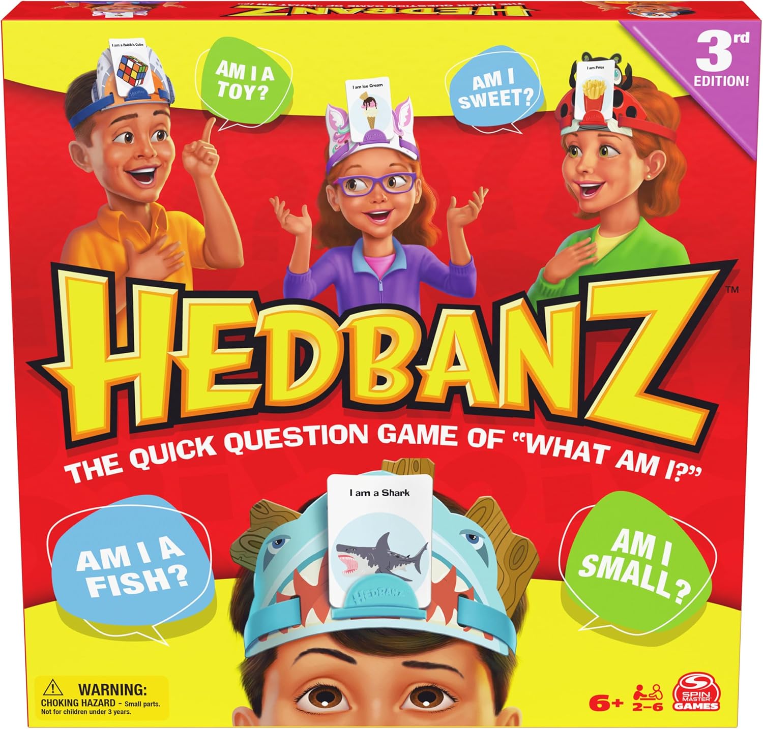SPIN MASTER HEDBANZ PICTURE GUESSING CARD GAME