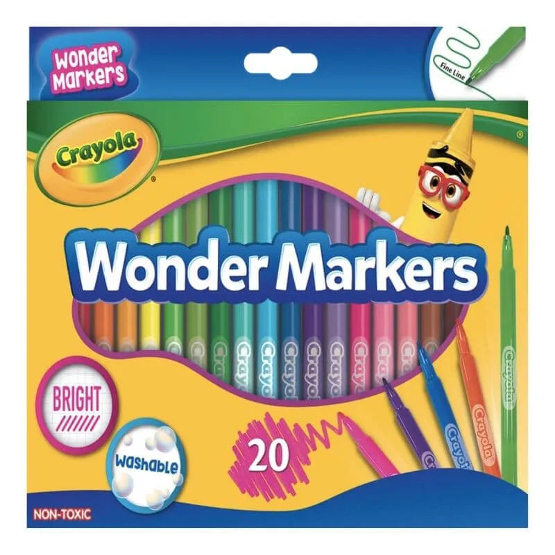 Crayola Wonder Markers 20's 580085