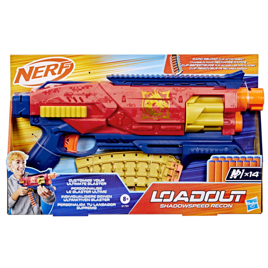 HASBRO NERF LOADOUT SHADOWSPEED RECON