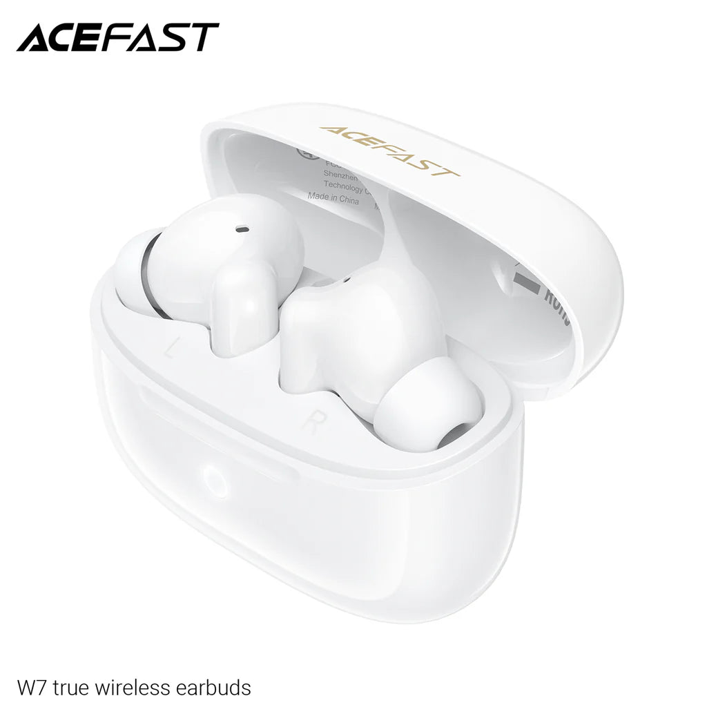 Acefast W7 True Wireless Earbuds - White