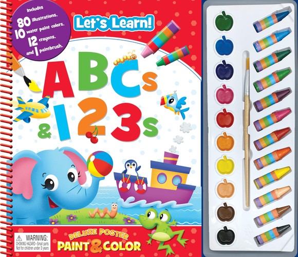 Abc Col DELUXE POSTER PAINT & COL: ABC & 123 – Popular Book Company Pte Ltd