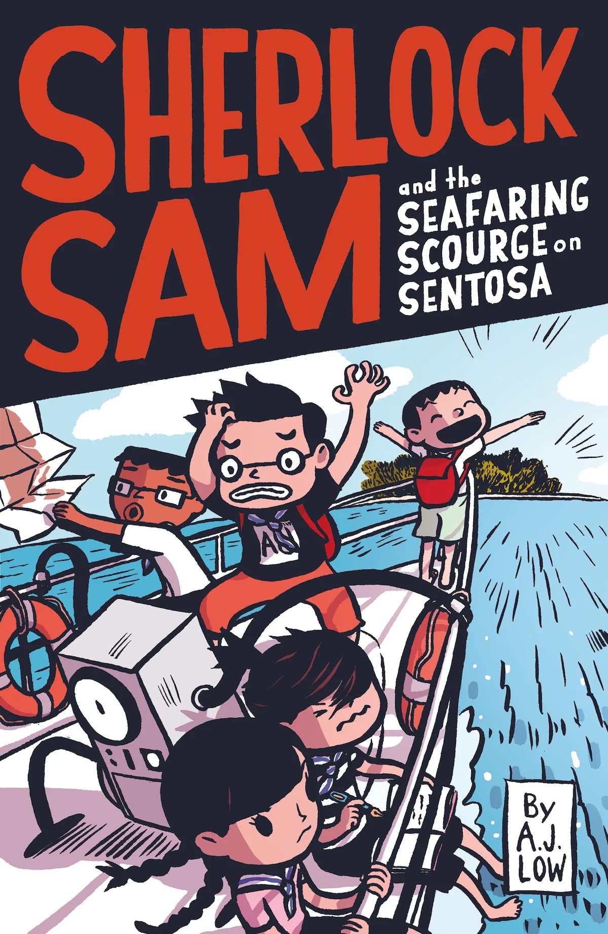 Sherlock Sam And The Seafaring Scourge On Sentosa (book 15) 