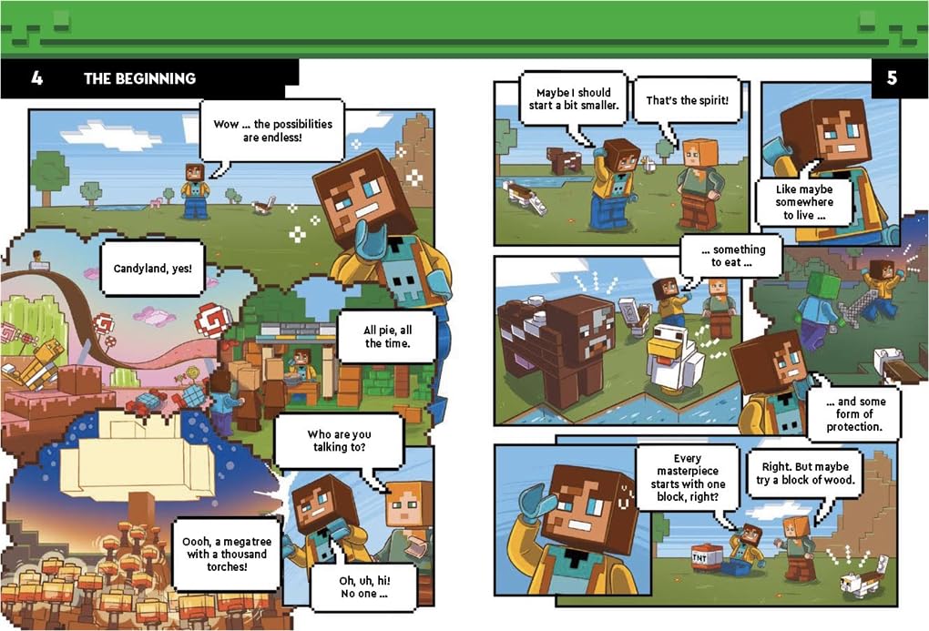 LEGO® Minecraft™: Craft Your Quest – A Choose-Your-Path Experience (Hardcover)