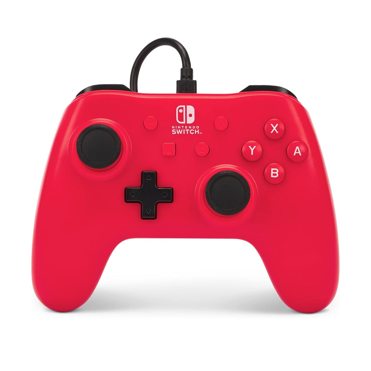 PowerA Wired Controller for Nintendo Switch - Raspberry Red (Officially Licensed)