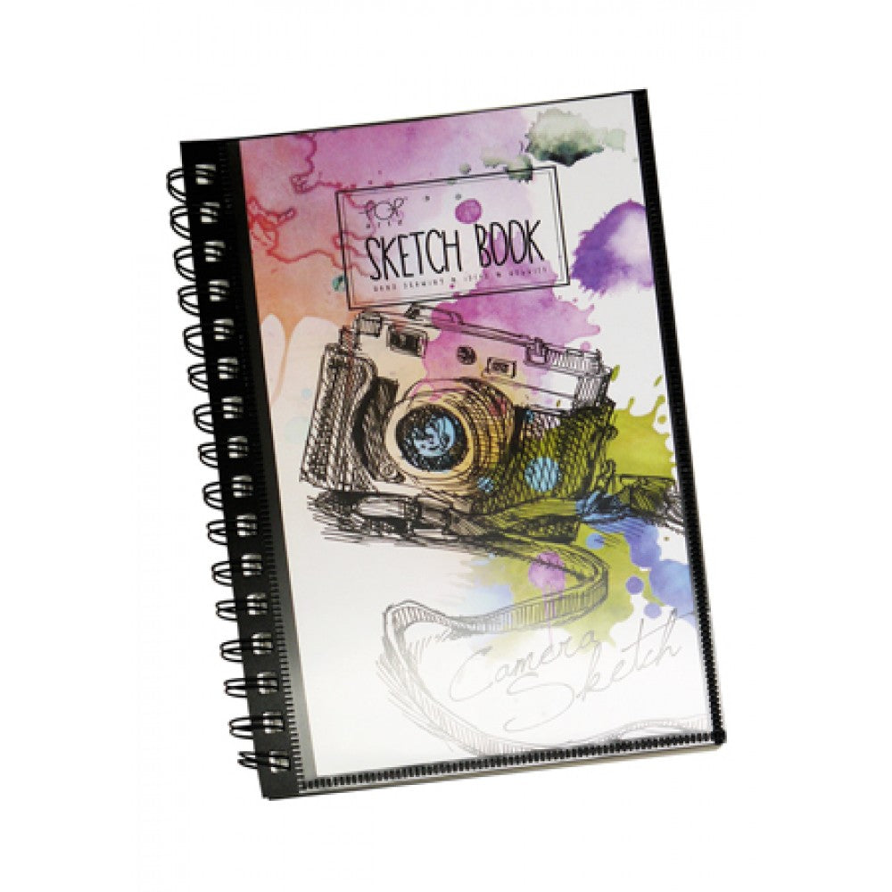 Pop Artz A5 Sketch Book 125gsm 60 Sheets