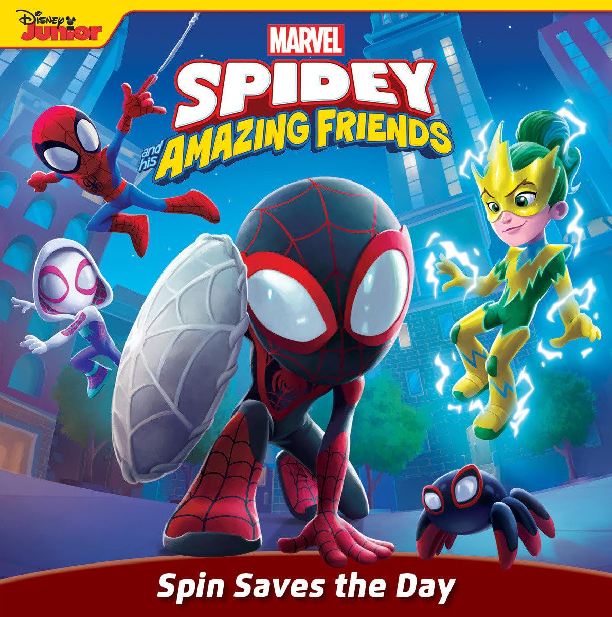 Spin Saves The Day (spidey And His Amazing Friends)
