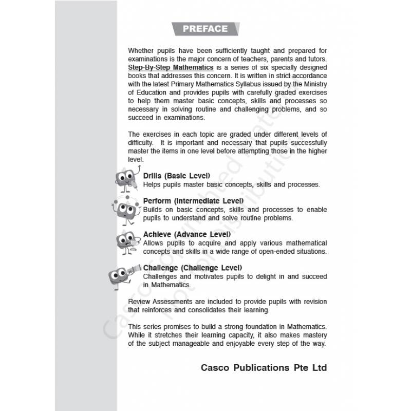 Step by Step Mathematics Primary 3 by Casco - Revised Edition