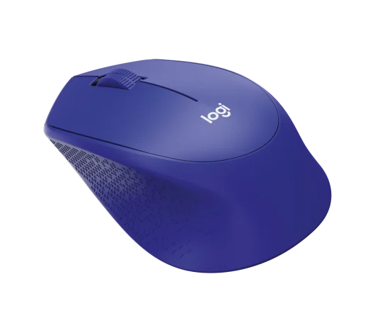 Logitech M331 Silent Plus Wireless Mouse Blue