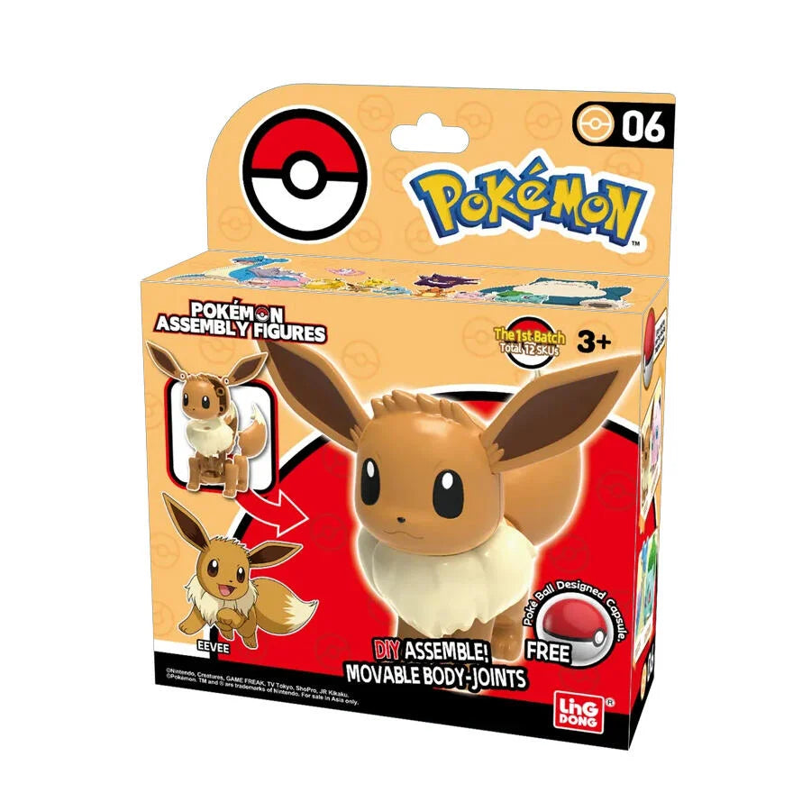 POKEMON ASSEMBLY FIGURES EEVEE
