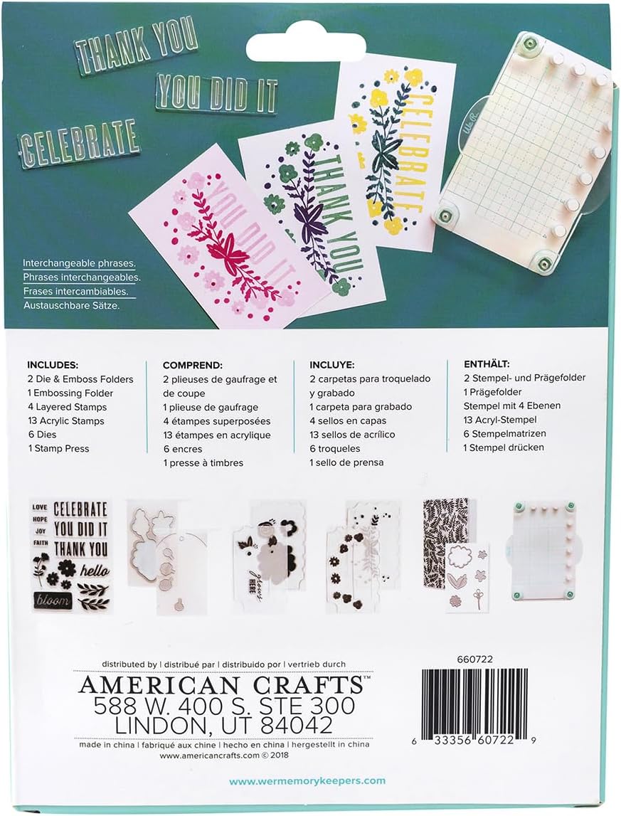 WE R MEMORY MINI STAMP SET 660722
