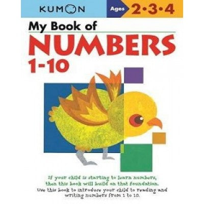 Kumon:My Book Of Numbers 1 - 10