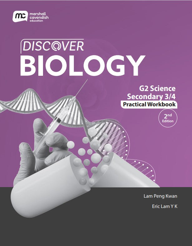 Discover Biology G2 Science Secondary 3/4 Practical Book (2E) eBook Bundle (Hardcopy + Enhanced eBook Bundle for 2 years)