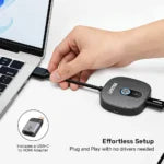 UNITEK V1711ABK01 Wireless 1080p HDMI Transmitter with Dual Receivers Kit
