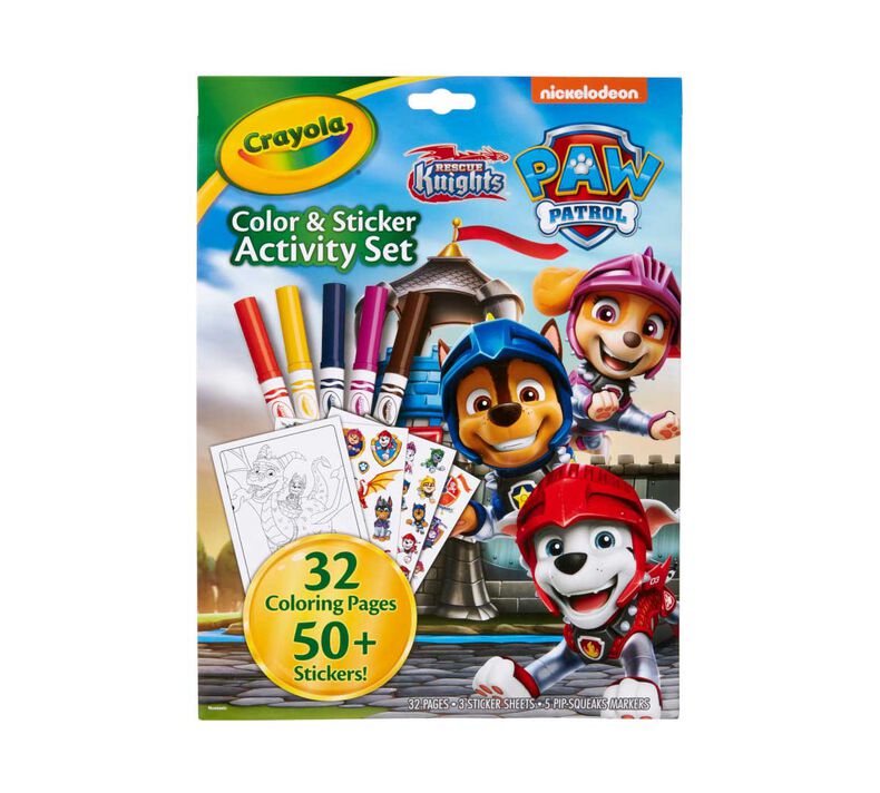 Crayola Col & Act Set Paw Patrol 042741