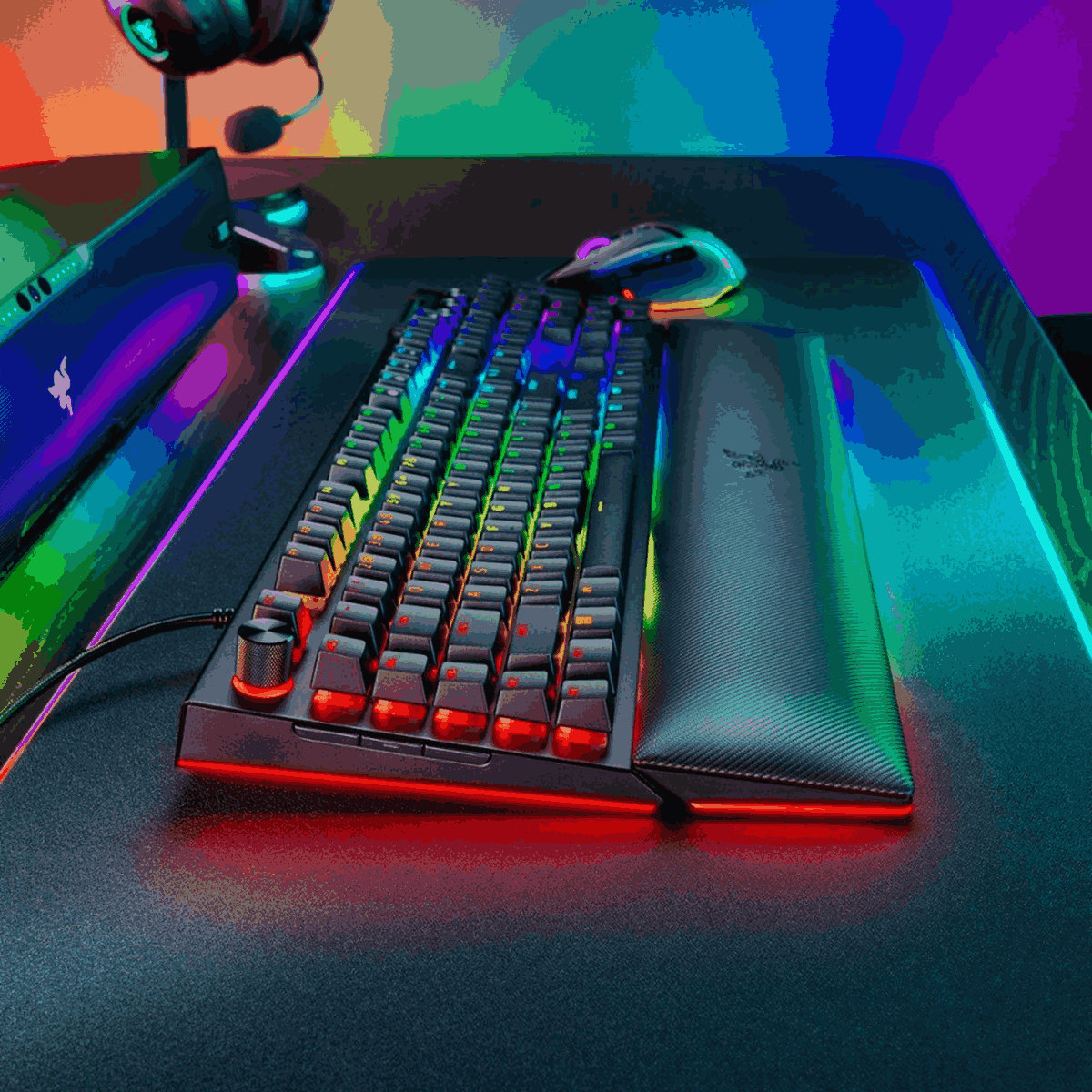 Razer BlackWidow V4 X Mechanical Gaming Keyboard (Yellow Switch)