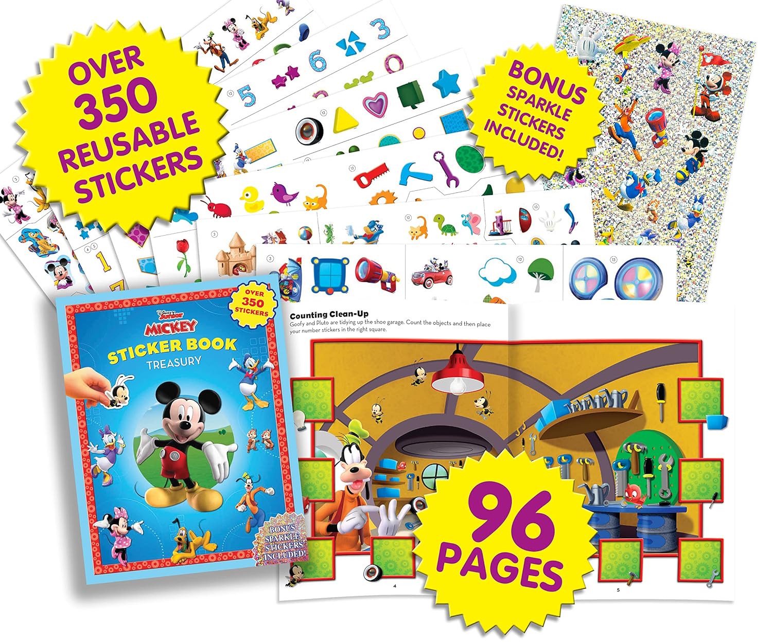 Disney Mickey Clubhouse Sticker Treasury