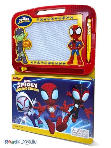 Marvel Spidey And His Amazing Friends Read & Doodle