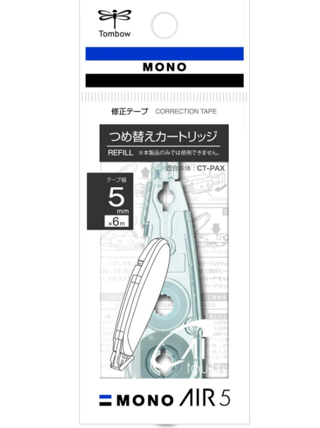 Mono Air Pen Tape Refill 5'S Ct-Par5/5P