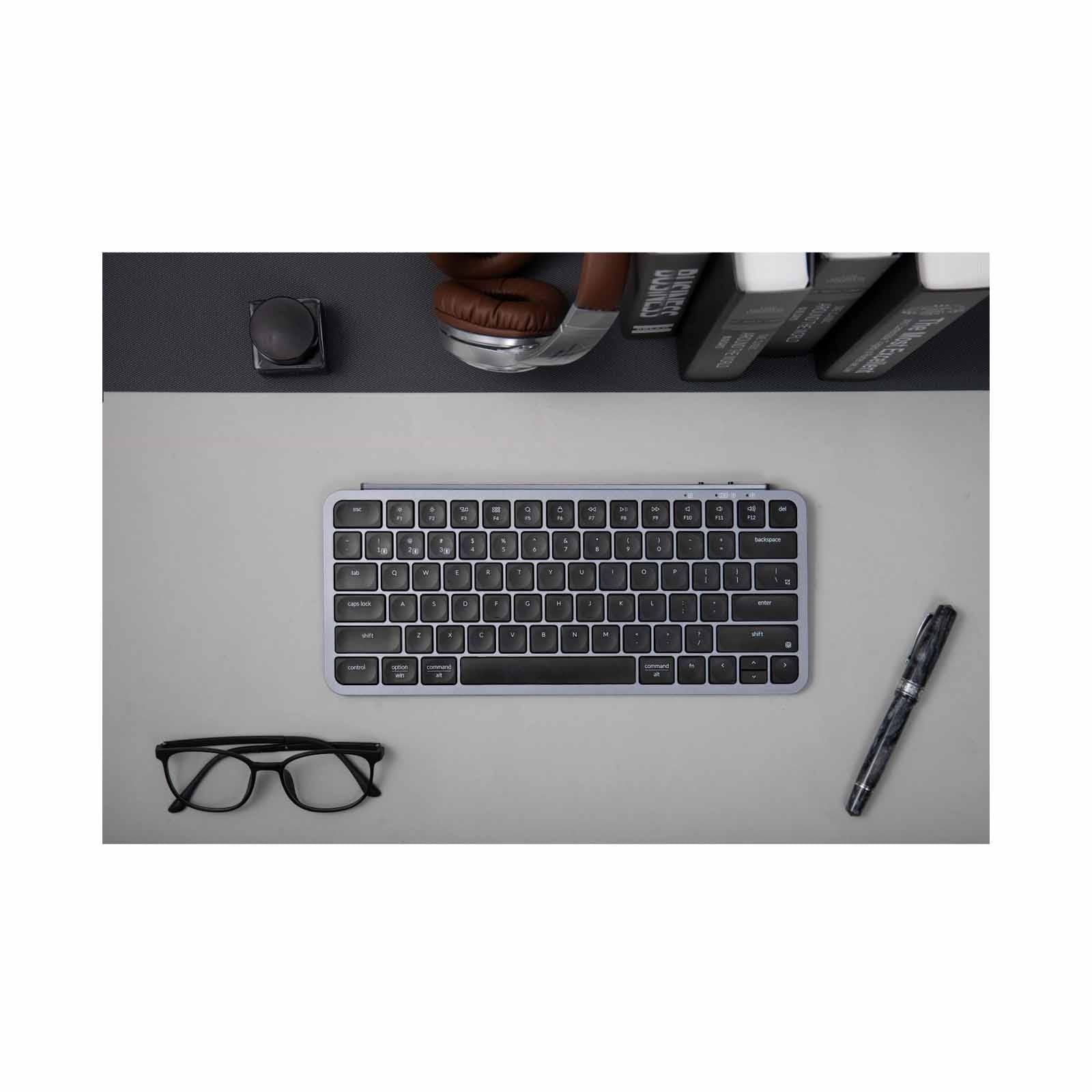 Keychron B1 Pro (B1P-K1) Ultra-Slim Wireless Keyboard - Space Gray