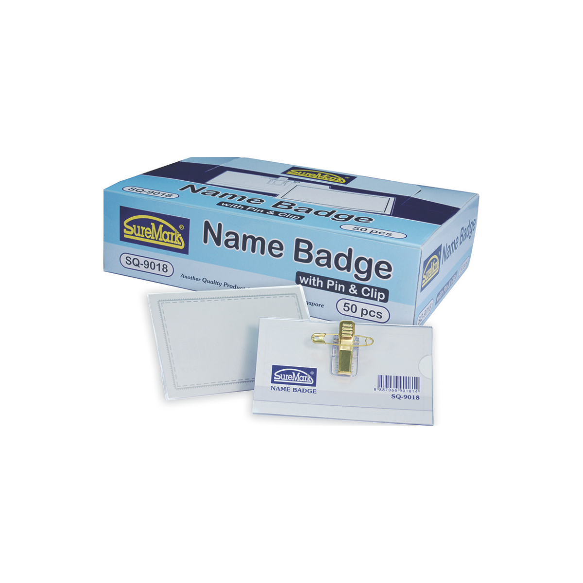 Name Badge Hard 50 Pcs Per Box