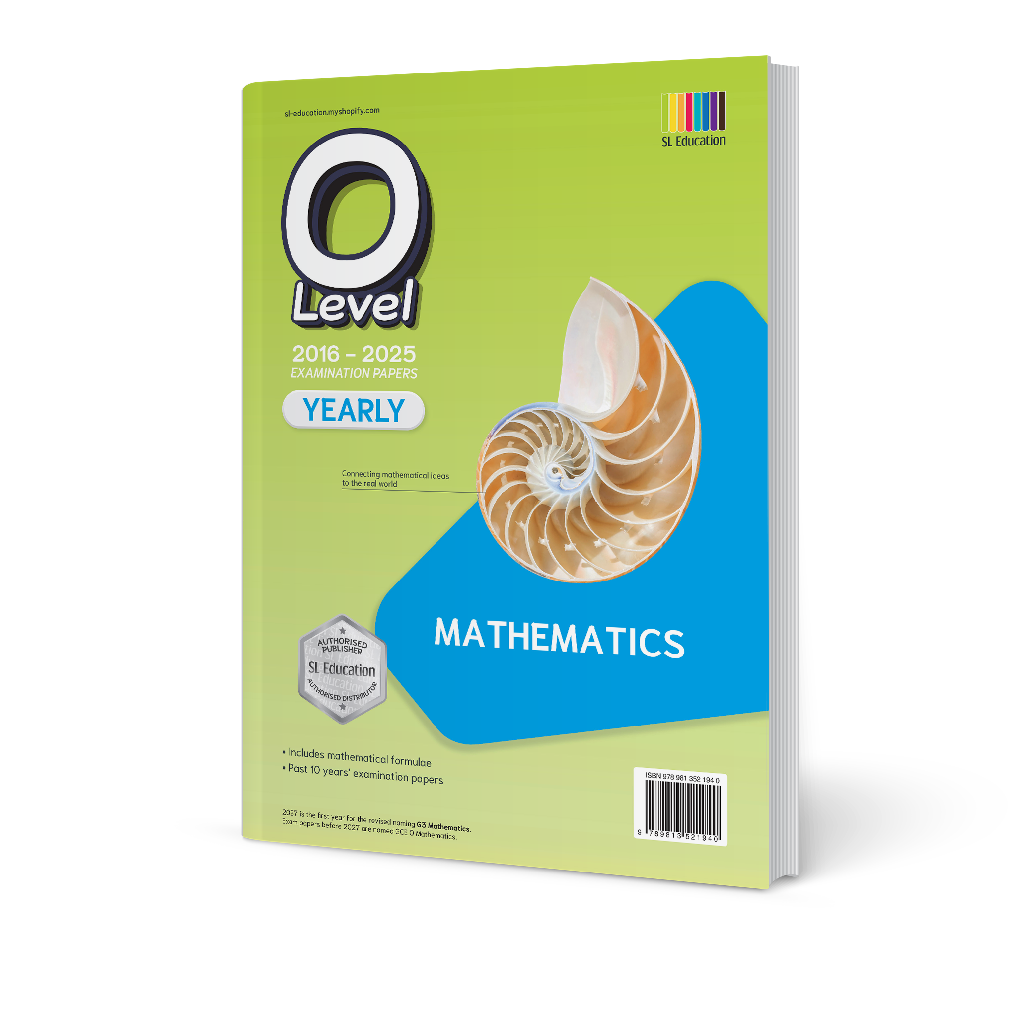 TYS O Level Mathematics Yearly QNS + ANS 2016-2025