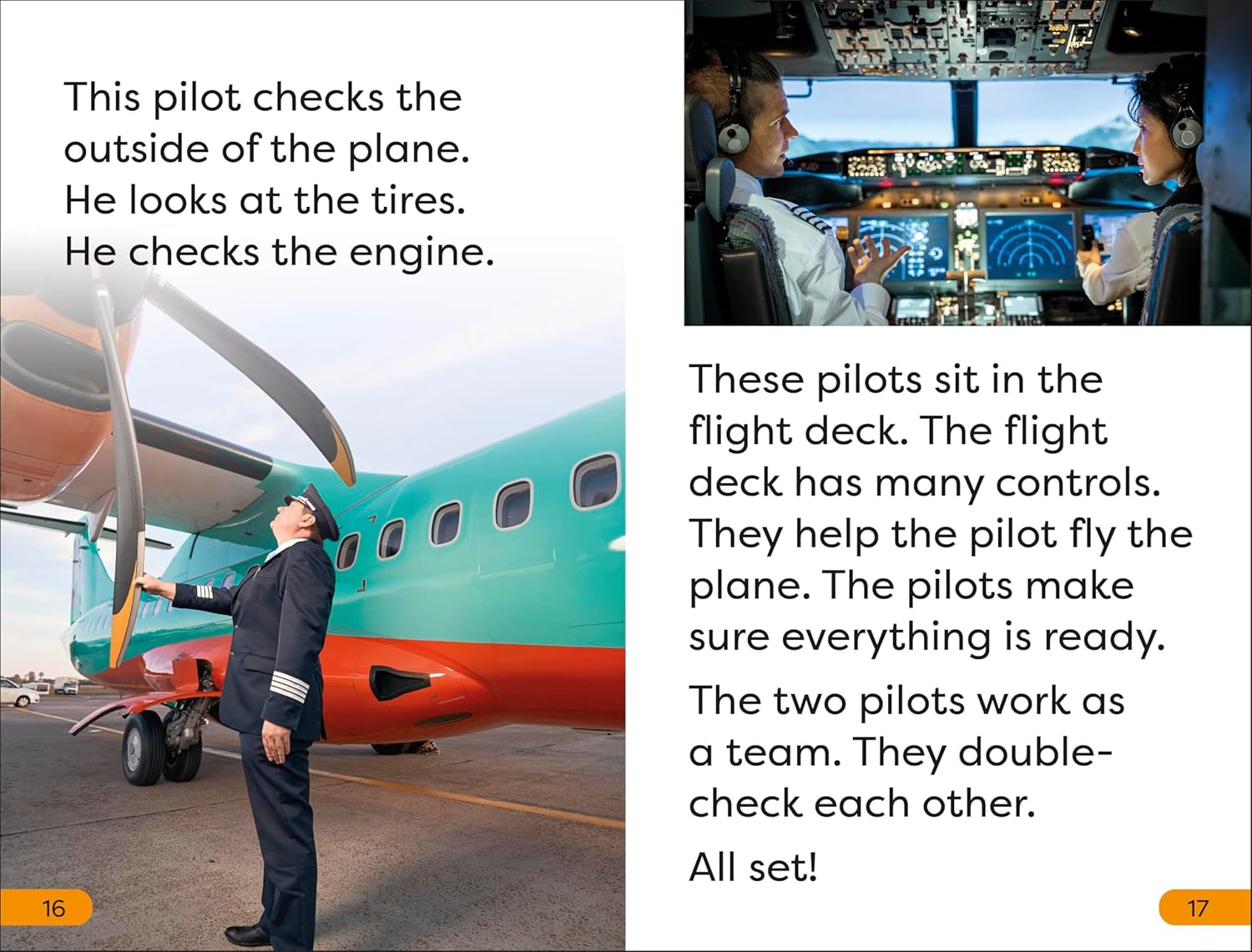 DK Super Readers Level 1 A Day in the Life of a Pilot (Paperback)