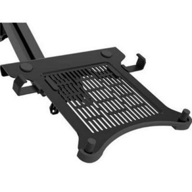 Loctek NCS105 10"-17.3" Laptop Holder Tray -Black, Compatible With All Desk Mount / 5 Years Warranty (Desk Mount As Shown In Photos Are Not Included) [NCS105]